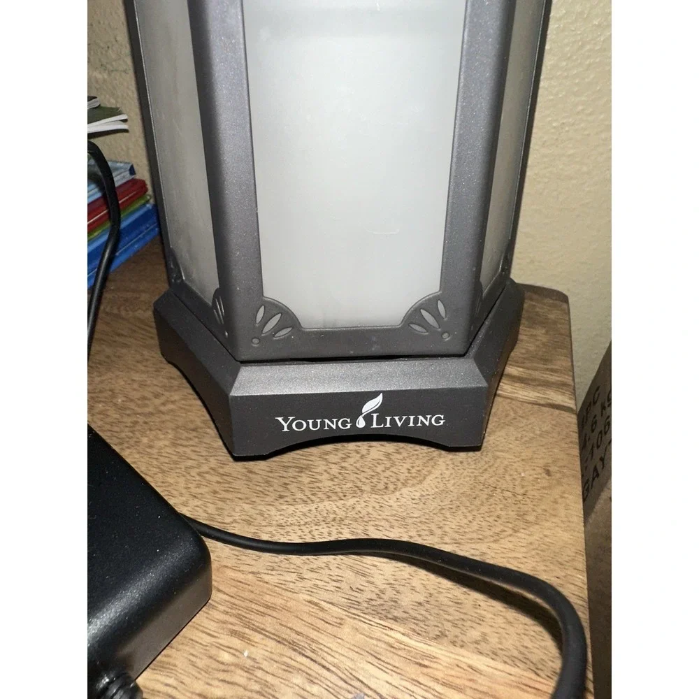 Young Living Oils Charcoal Gray Limited Edition Lantern Ultrasonic Diffuser‎